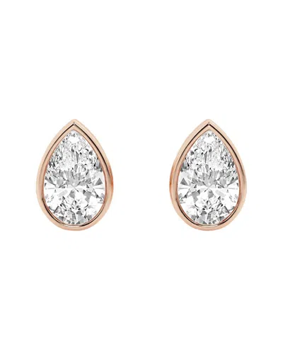 Lab Grown Diamonds 14k Rose Gold 1.00 Ct. Tw. Lab-grown Diamond Studs