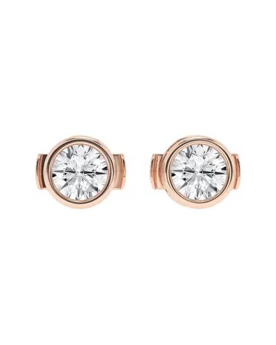 Lab Grown Diamonds 14k Rose Gold 1.00 Ct. Tw. Lab-grown Diamond Studs