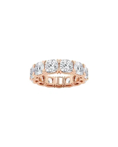 Lab Grown Diamonds 14k Rose Gold 10.00 Ct. Tw. Lab Grown Diamond Eternity Ring