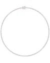 Lab Grown Diamonds 14k Rose Gold 11.00 Ct. Tw. Lab Grown Diamond Necklace