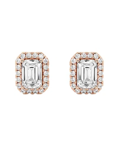 Lab Grown Diamonds 14k Rose Gold 1.15 Ct. Tw. Lab-grown Diamond Studs