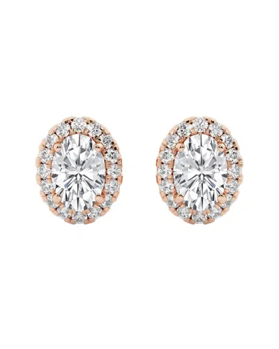 Lab Grown Diamonds 14k Rose Gold 1.20 Ct. Tw. Lab-grown Diamond Studs