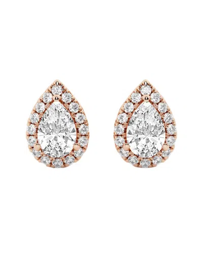 Lab Grown Diamonds 14k Rose Gold 1.20 Ct. Tw. Lab-grown Diamond Studs