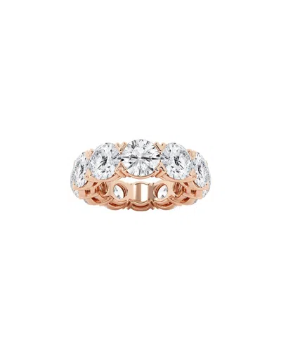 Lab Grown Diamonds 14k Rose Gold 12.00 Ct. Tw. Lab Grown Diamond Eternity Ring
