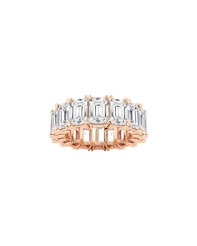 Lab Grown Diamonds 14k Rose Gold 12.00 Ct. Tw. Lab Grown Diamond Eternity Ring