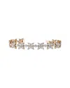 Lab Grown Diamonds 14k Rose Gold 14.00 Ct. Tw. Lab-grown Diamond Bracelet
