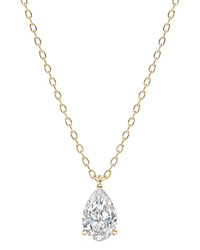 Lab Grown Diamonds 14k Rose Gold 1.50 Ct. Tw. Lab-grown Diamond Necklace