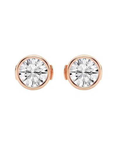 LAB GROWN DIAMONDS 14K ROSE GOLD 1.50 CT. TW. LAB-GROWN DIAMOND STUDS