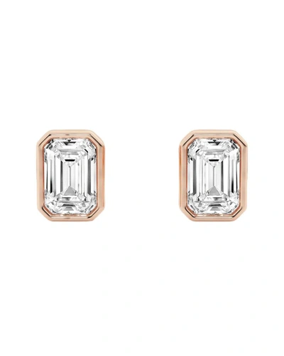 Lab Grown Diamonds 14k Rose Gold 1.50 Ct. Tw. Lab-grown Diamond Studs