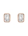 Lab Grown Diamonds 14k Rose Gold 1.00 Ct. Tw. Lab-grown Diamond Studs