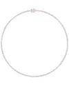 Lab Grown Diamonds 14k Rose Gold 15.23 Ct. Tw. Lab Grown Diamond Necklace
