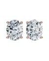 Lab Grown Diamonds 14k Rose Gold 2.00 Ct. Tw. Lab-grown Diamond Earrings