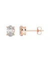 Lab Grown Diamonds 14k Rose Gold 2.00 Ct. Tw. Lab-grown Diamond Earrings