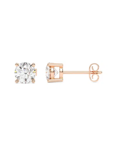 Lab Grown Diamonds 14k Rose Gold 2.00 Ct. Tw. Lab-grown Diamond Earrings