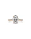 Lab Grown Diamonds 14k Rose Gold 2.00 Ct. Tw. Lab-grown Diamond Ring In White