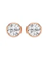 Lab Grown Diamonds 14k Rose Gold 2.00 Ct. Tw. Lab-grown Diamond Studs