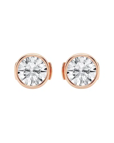 Lab Grown Diamonds 14k Rose Gold 2.00 Ct. Tw. Lab-grown Diamond Studs