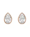 Lab Grown Diamonds 14k Rose Gold 2.00 Ct. Tw. Lab-grown Diamond Studs