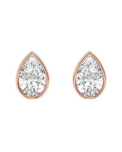 Lab Grown Diamonds 14k Rose Gold 2.00 Ct. Tw. Lab-grown Diamond Studs