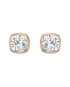 LAB GROWN DIAMONDS 14K ROSE GOLD 2.00 CT. TW. LAB-GROWN DIAMOND STUDS