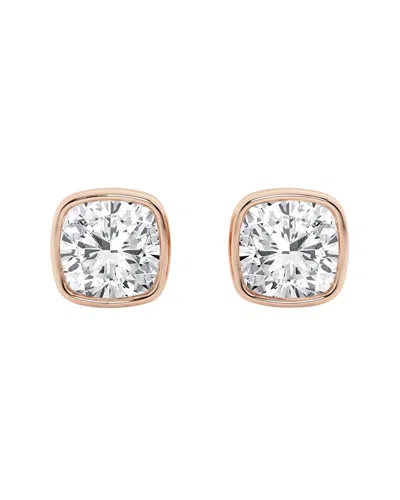 Lab Grown Diamonds 14k Rose Gold 2.00 Ct. Tw. Lab-grown Diamond Studs