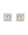 Lab Grown Diamonds 14k Rose Gold 2.00 Ct. Tw. Lab-grown Diamond Studs