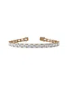 Lab Grown Diamonds 14k Rose Gold 25.00 Ct. Tw. Lab-grown Diamond Bracelet