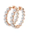 Lab Grown Diamonds 14k Rose Gold 3.36 Ct. Tw. Lab Grown Diamond Earrings