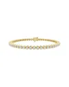 Lab Grown Diamonds 14k Rose Gold 3.00 Ct. Tw. Lab Grown Diamond Bracelet