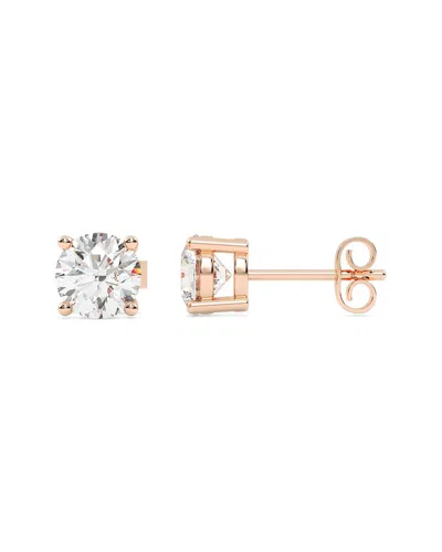 Lab Grown Diamonds 14k Rose Gold 3.00 Ct. Tw. Lab-grown Diamond Earrings
