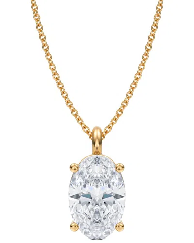 Lab Grown Diamonds 14k Rose Gold 3.00 Ct. Tw. Lab-grown Diamond Necklace