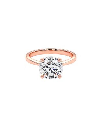 Lab Grown Diamonds 14k Rose Gold 3.00 Ct. Tw. Lab-grown Diamond Ring