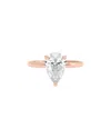 Lab Grown Diamonds 14k Rose Gold 3.00 Ct. Tw. Lab-grown Diamond Ring