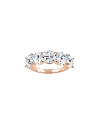 Lab Grown Diamonds 14k Rose Gold 3.00 Ct. Tw. Lab-grown Diamond Ring