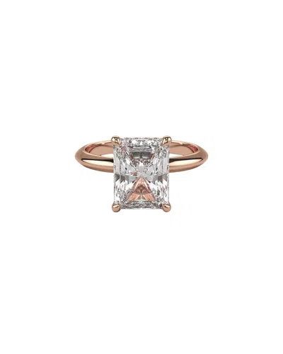 Lab Grown Diamonds 14k Rose Gold 3.00 Ct. Tw. Lab-grown Diamond Ring