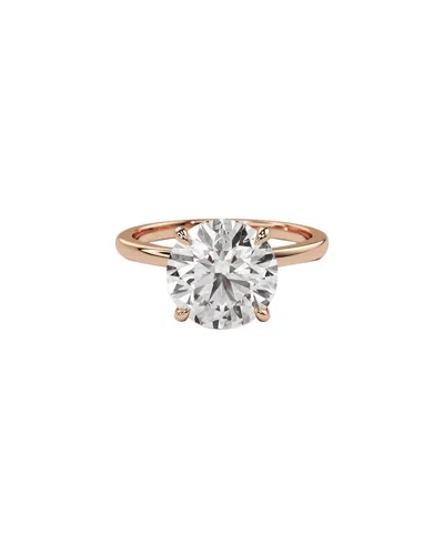 Lab Grown Diamonds 14k Rose Gold 3.00 Ct. Tw. Lab-grown Diamond Ring In White