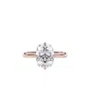 Lab Grown Diamonds 14k Rose Gold 3.00 Ct. Tw. Lab-grown Diamond Ring