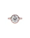 Lab Grown Diamonds 14k Rose Gold 3.00 Ct. Tw. Lab-grown Diamond Ring