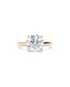 Lab Grown Diamonds 14k Rose Gold 3.00 Ct. Tw. Lab-grown Diamond Ring In Gold