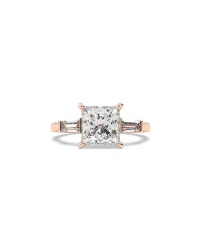 Lab Grown Diamonds 14k Rose Gold 3.40 Ct. Tw. Lab-grown Diamond Ring