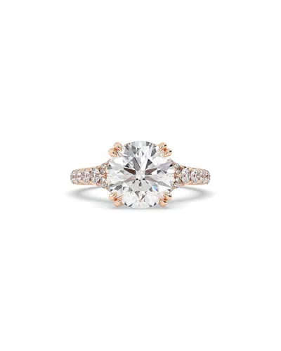 Lab Grown Diamonds 14k Rose Gold 3.50 Ct. Tw. Lab-grown Diamond Ring