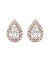 Lab Grown Diamonds 14k Rose Gold 3.50 Ct. Tw. Lab-grown Diamond Studs