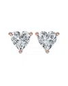 Lab Grown Diamonds 14k Rose Gold 4.00 Ct. Tw. Lab-grown Diamond Earrings