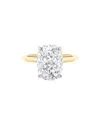Lab Grown Diamonds 14k Rose Gold 4.01 Ct. Tw. Lab-grown Diamond Ring