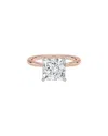 Lab Grown Diamonds 14k Rose Gold 4.01 Ct. Tw. Lab-grown Diamond Ring