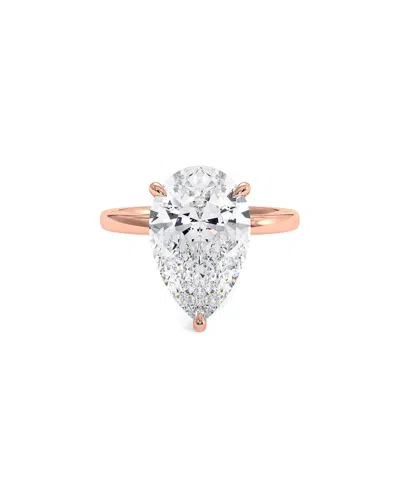 Lab Grown Diamonds 14k Rose Gold 4.01 Ct. Tw. Lab-grown Diamond Ring In Multi