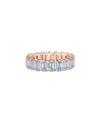 Lab Grown Diamonds 14k Rose Gold 4.40 Ct. Tw. Lab-grown Diamond Ring In Gold