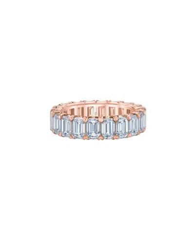 Lab Grown Diamonds 14k Rose Gold 4.40 Ct. Tw. Lab-grown Diamond Ring