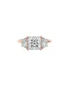 Lab Grown Diamonds 14k Rose Gold 4.60 Ct. Tw. Lab-grown Diamond Ring In Gold