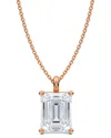 Lab Grown Diamonds 14k Rose Gold 5.00 Ct. Tw. Lab-grown Diamond Necklace
